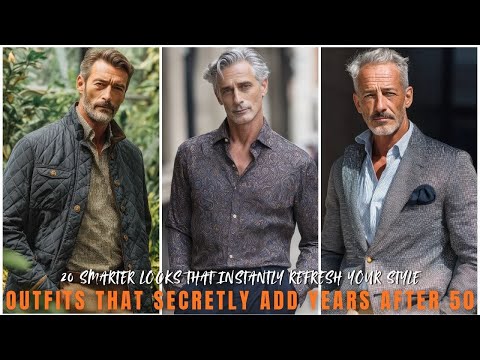 Outfits That Age Men After 50 — And 20 Better Alternatives - men's fashion