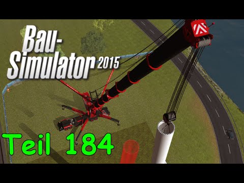 Let's Play Bau Simulator 2015 Teil 184 - WINDRAD AUFBAUEN | Liongamer1