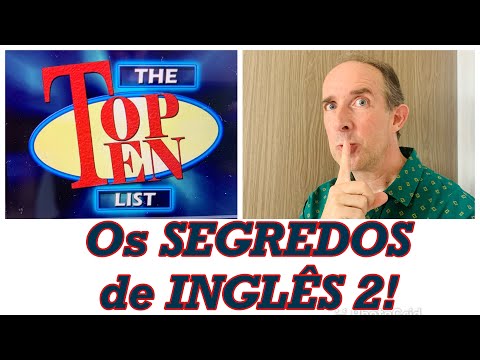 O SEGREDO para aprender MUITO inglês rapidamente! TOP TEN: NUMBERS