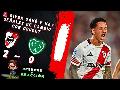 Así va River a Córdoba: RIVER |2-0| SARMIENTO🎥RESUMEN Y REACCIÓN🔥