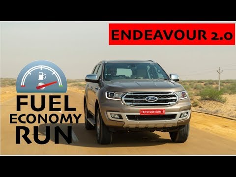 2020 Ford Endeavour BS6 Fuel Economy