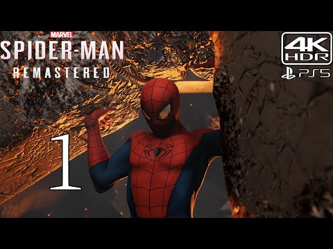 Spider-Man Remastered [4K HDR] PS5 Walkthrough Part 1 | The Main Event