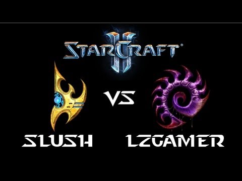 StarCraft 2 - Slush [P] vs LzGaMeR [Z] (Commentary)