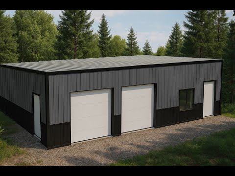Build Your Dream Garage: Exclusive 28x40 Single Slope Kit Revealed!