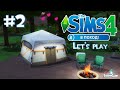 The Sims 4 - Набор "В поход" - #2 Ву-ху в палатке   
