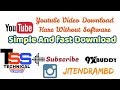 YouTube Video Download Without Software - Facebook & Twitter Video Download - 9xbuddy