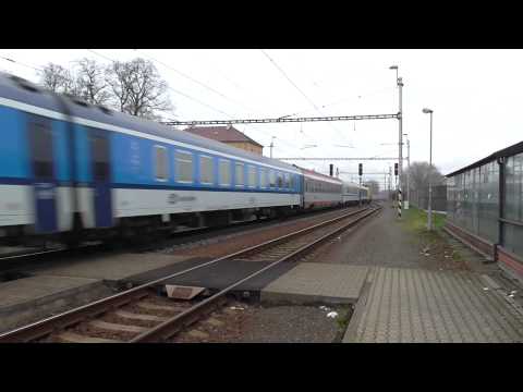 151.014-8 na vlaku Ex 145 Landek - Praha - Olomouc - Bohumín - Žilina