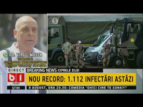 STIRI B1 ORA 15.00 DIN 23 IULIE 2020: O ANGAJATA DE LA DSP BUCURESTI CONFIRMATA CU COVID