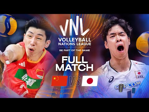 China 🇨🇳 vs. Japan 🇯🇵 | VNL 2025 - Full Match | Week 1