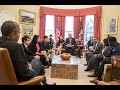 President Obama Meets with DREAMers in the Oval ...