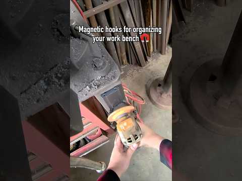 Video: Gator Magnetics Work Bench Organization for Angle Grinders, Welding Helmet, and Supplies video thumbnail