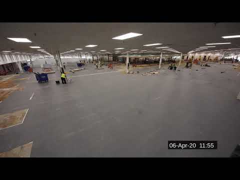 Nightingale Hospital Bristol being built