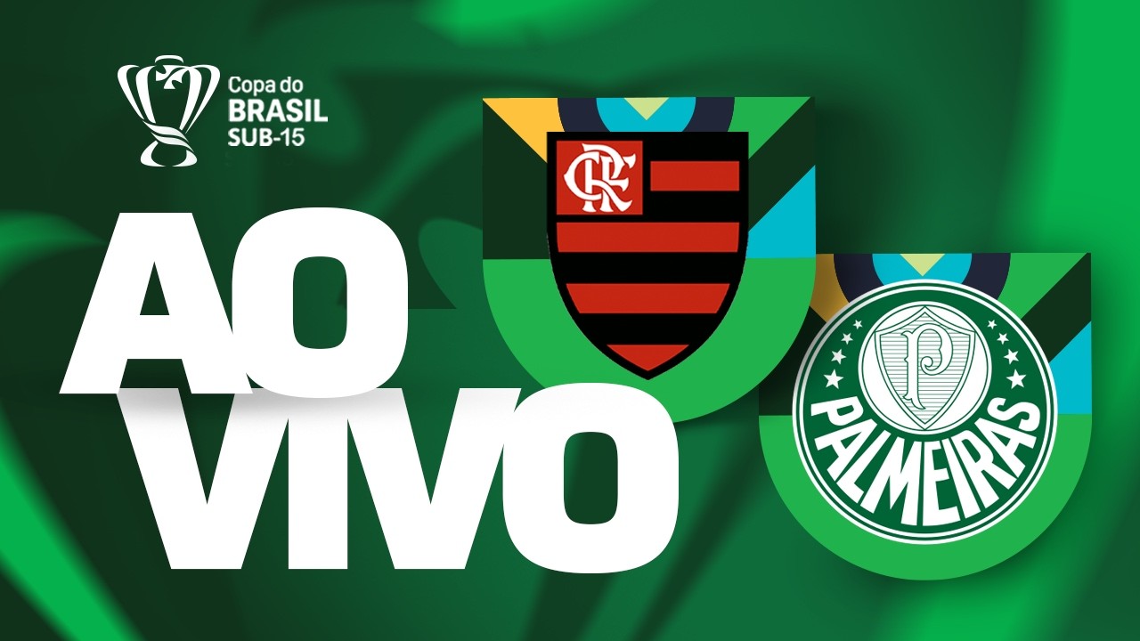 AO VIVO COM IMAGENS: FLAMENGO x PALMEIRAS | COPA DO BRASIL SUB-15