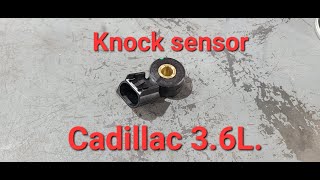 Knock sensors, Cadillac 3.6 CTS  Premium.