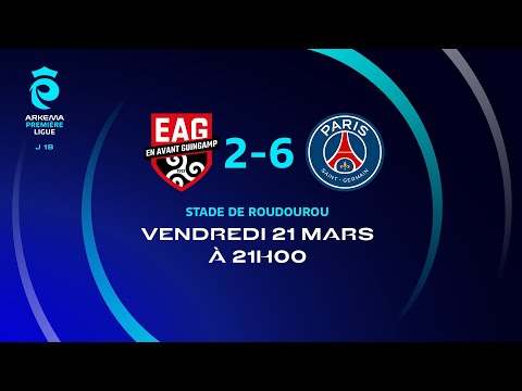 J18 : Guingamp – Paris-SG (2-6), le résumé