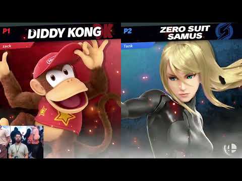 WaveDash 2023 Winners Round 2 - Cruncho (DiddyKong) Vs.JoelTheTank (ZeroSuitSamus) - SSBU Tournament