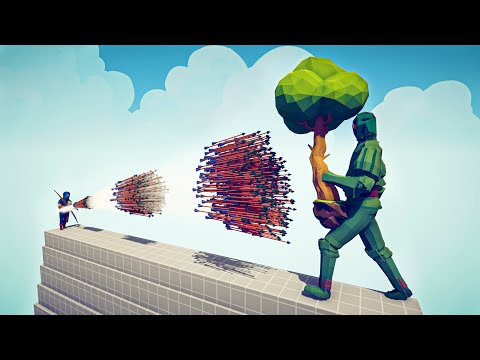 TREE GIANT ZOMBIE vs EVERY GOD - 🏹 Accurate Battle Simulator TABS