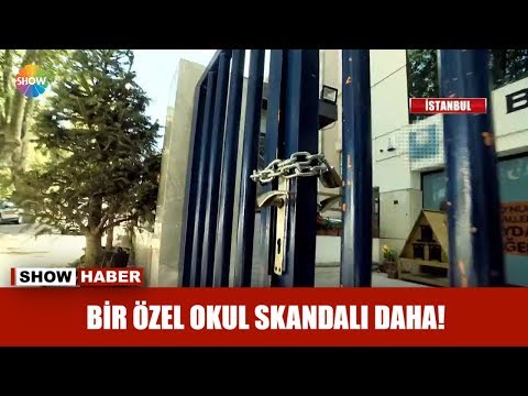 Bir özel okul skandalı daha!