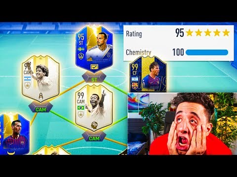 TOTS 195 FUTDRAFT WORLD RECORD CHALLENGE - FIFA 19 Video