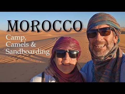 Morocco Sahara Desert Camping and camel ride