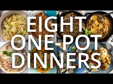 8 Easy & Delicious One-Pot Dinners for Busy Weeknights ⏱️