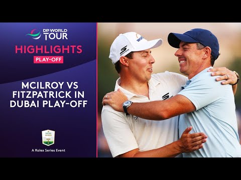 FULL Play-Off | Rory McIlroy vs Matt Fitzpatrick | 2025 DP World Tour Championship