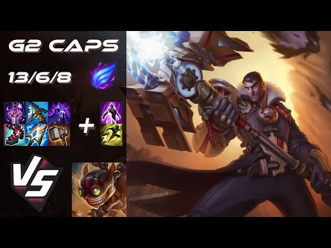 G2 Esports Caps MID Jayce vs Ziggs - EU Challenger Patch 25.18
