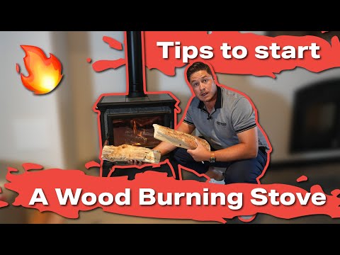 How to start a wood Stove without it smoking? (My tips and Tricks)