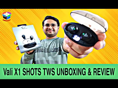Vali X-1 Shots tws unboxing | Vali X1 Shots | Vali tws | vali earbuds | vali airpods | vali tws