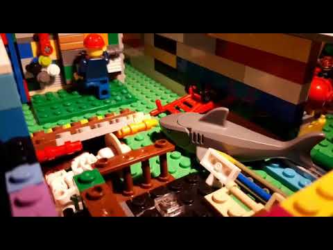 Lego Stop Motion/ The hungry shark
