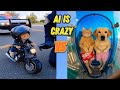 Funny AI Animal Compilation Cats Vs Dogs AI Fails Memes Try Not To Laugh