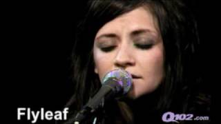 Q102 Flyleaf - Arise (acoustic performance)