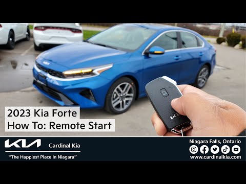 2023 Kia Forte | How To Use Your Remote Start!