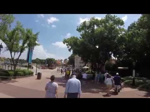 Disney World walkthrough of the World Showcase in Epcot