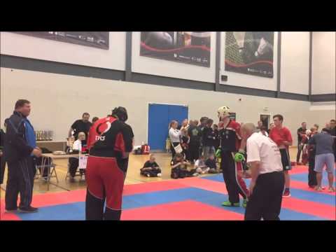 WKA 2015 - Semi-Contact Individual +85 - Luke Thorpe(TKS) vs Unknown (Samsun)