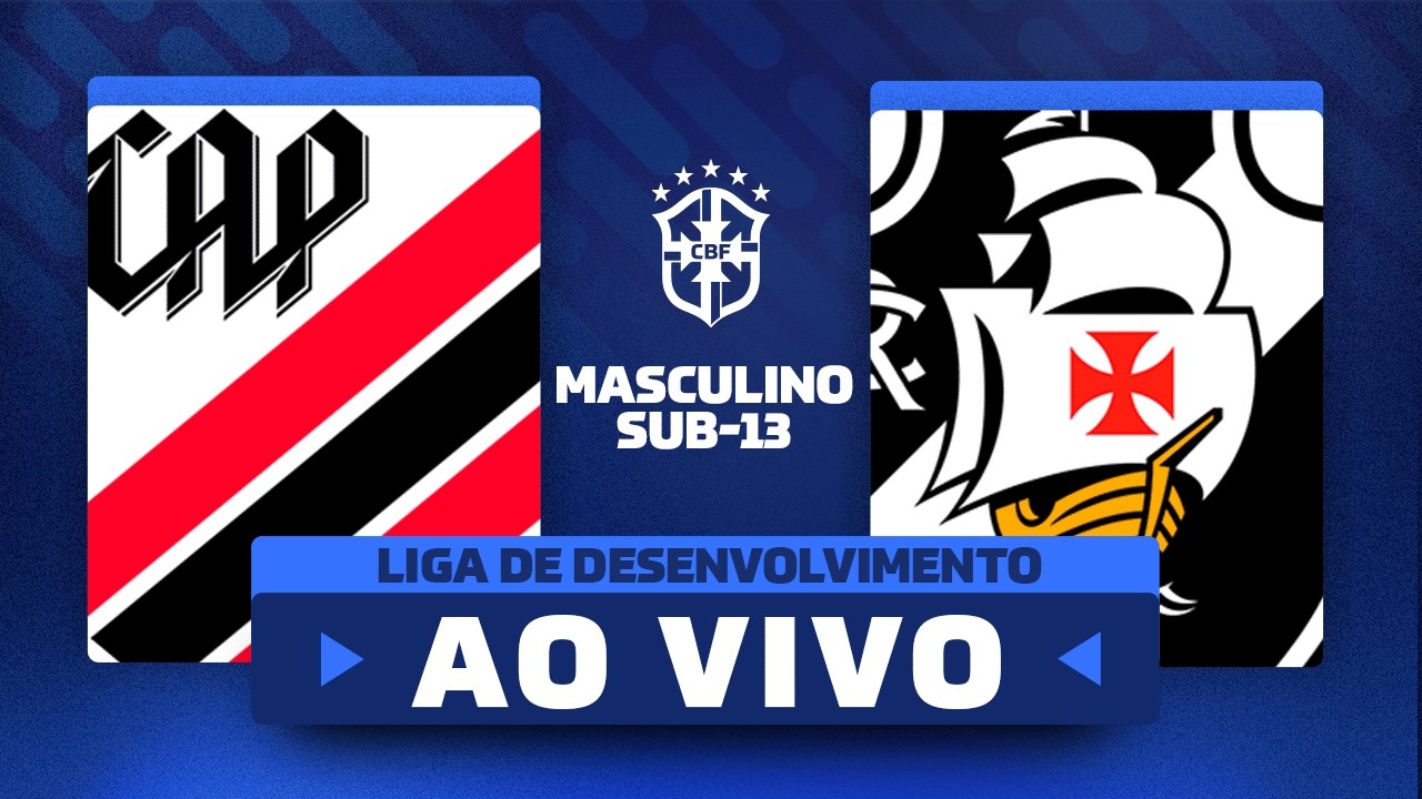 JOGO COMPLETO: ATHLETICO-PR x VASCO | LIGA DE DESENVOLVIMENTO MASCULINA SUB-13