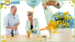 Elegant Floral Hat Box Bases with Angie George - BMTV 395