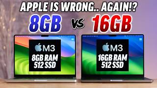 [硬體] 實測 M3 8GB vs 16GB Ram