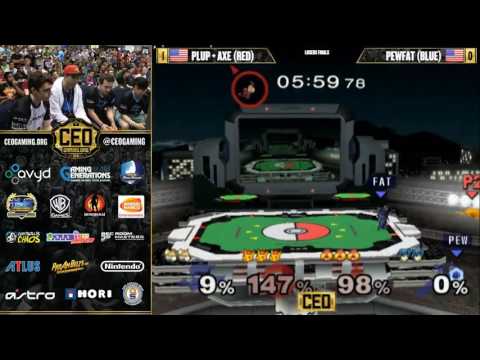 CEO2016 - PG | Plup + Tempo | Axe vs. CLG.SFAT + CLG.PewPewU - Melee Doubles LF