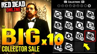 THE BIG COLLECTOR SALE: SELLING 10 OF EVERY COLLECTOR SET - RED DEAD ONLINE (World Record)