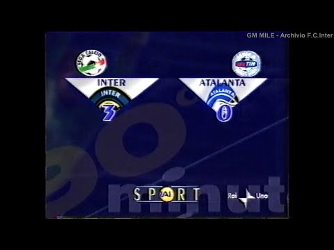 2000-01 (29^ - 06-05-2001) INTER-Atalanta 3-0 [Vieri,Vieri,Recoba] Servizio 90°Minuto Rai1