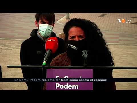 VOTV - En Comú Podem reclama fer front comú contra el racisme
