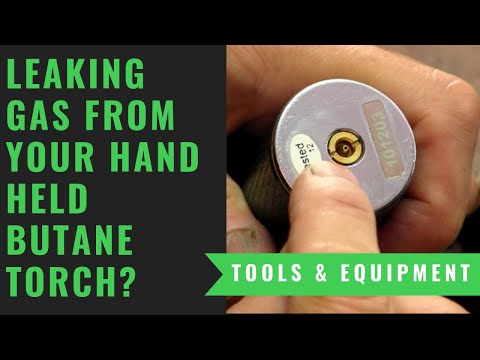 Part of a video titled Repairing The Valve On A Hand Held Butane Jewelry Torch - YouTube