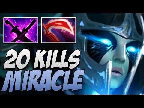 Liquid.Miracle Phantom Assassin with 20 KILLS | Dota Gameplay