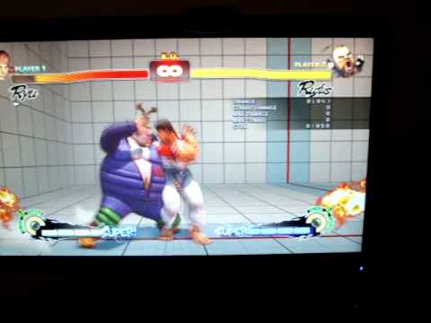 SSF4 AE 2012: Rufus Option Select with EX Galactic Tornado