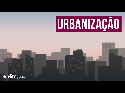 O QUE É URBANIZAÇÃO? | Resumo de Geografia para o Enem
