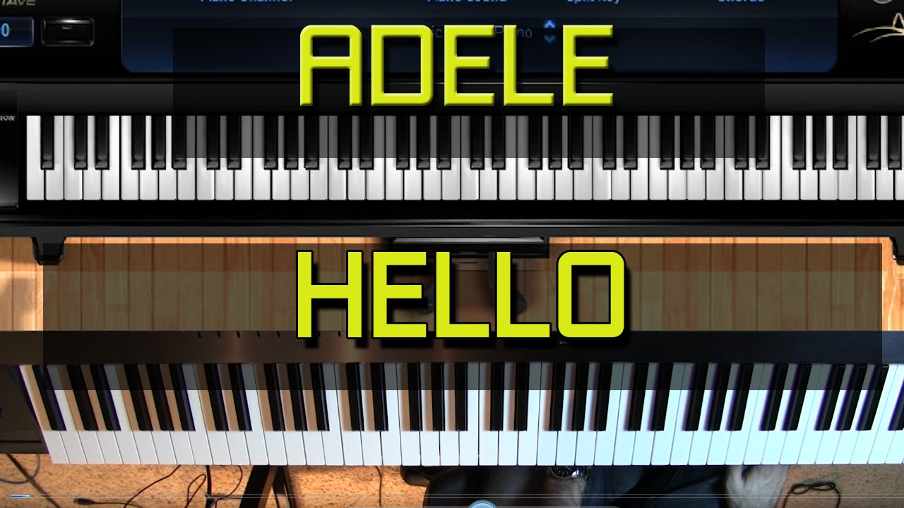 Piano Tutorial - How to Play Hello by Adele (SHEET MUSIC AVAILABLE)