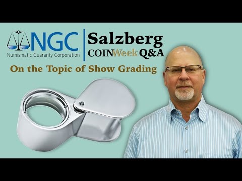CoinWeek: What Does a Grading Service Do at a Coin Show? VIDEO: 1:33.