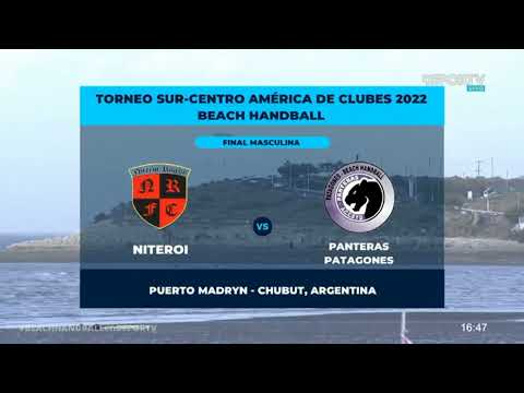 Final Masculino Sul Centro de Clubes de Handebol de Praia 2022  Panteras(ARG) x Niterói (BRA)