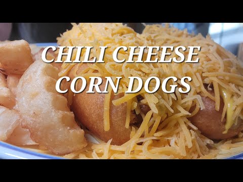 Chili Cheese Corn Dogs